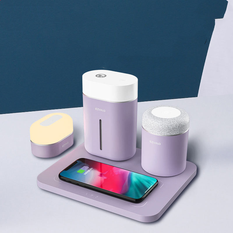 AuraCharge™ Multi-Function Humidifier & Wireless Charging Dock