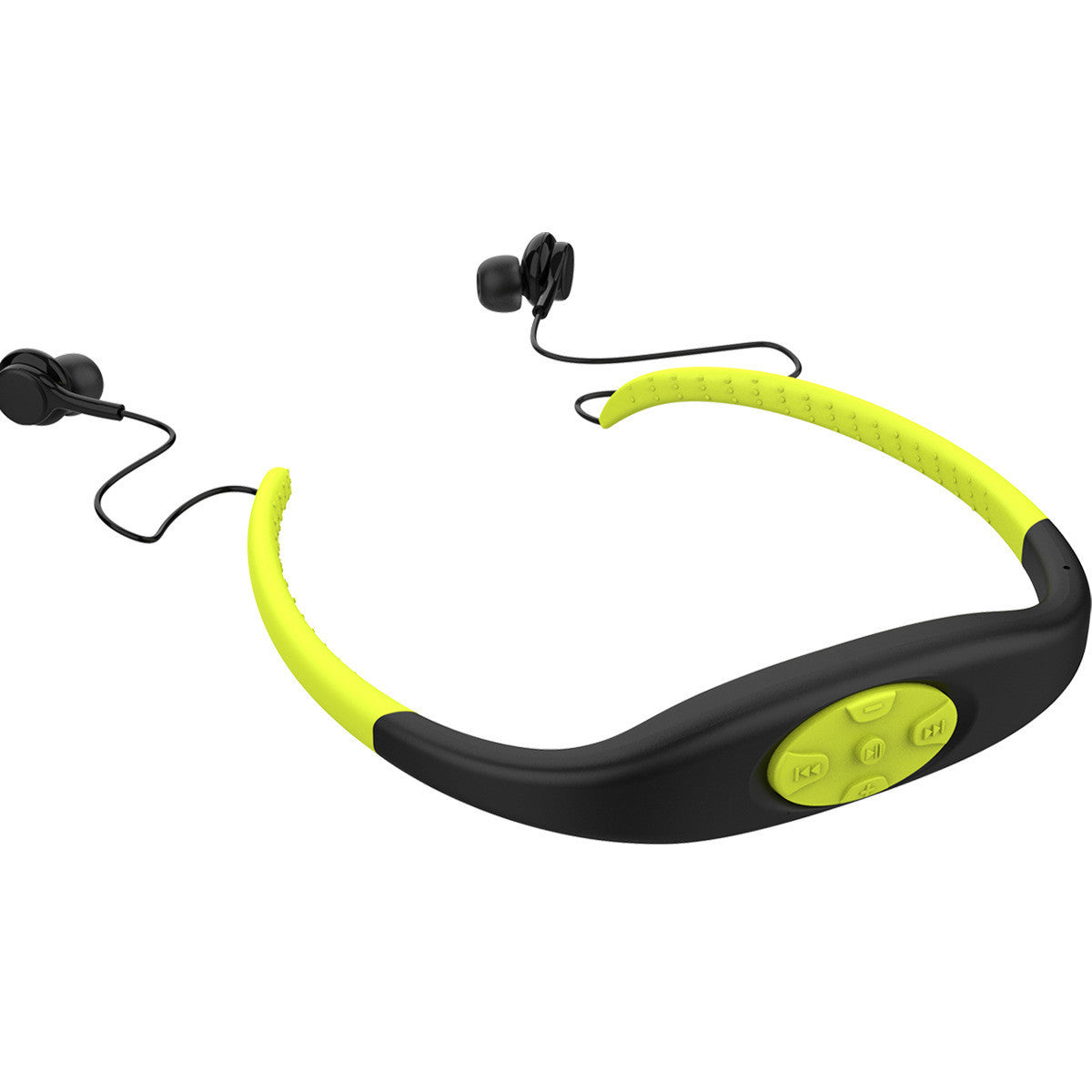 AquaBeat 2-in-1 Bluetooth Wireless Earphone & MP3 Music Player – IPX8 Waterproof Sport Neckband Stereo Headset