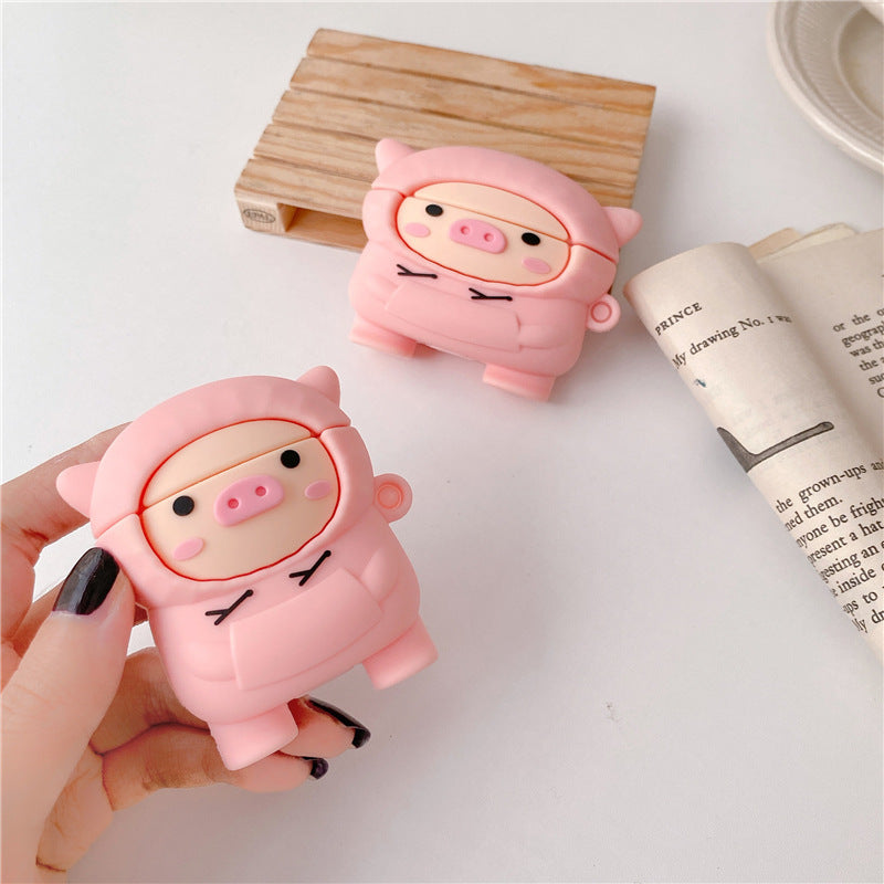 Rosé Pet™ – Soft Cartoon Rose Pet AirPods Case