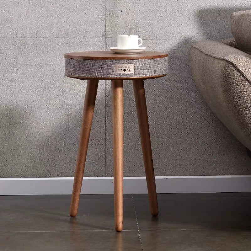SoundTable Wireless Charging Bluetooth Speaker - Creative Round Coffee Table