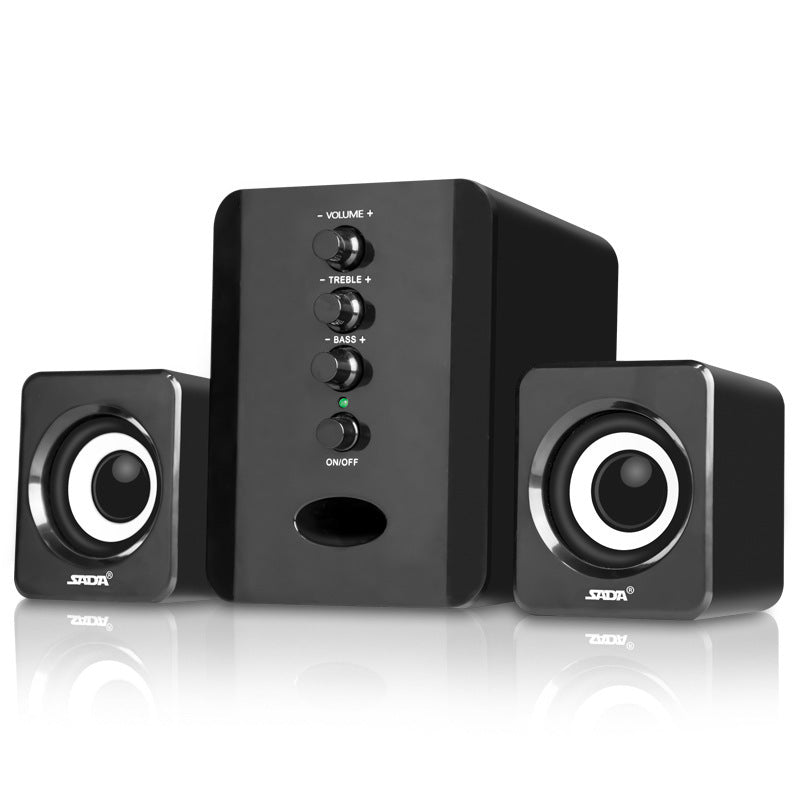 BassWave™ D-202 Computer Speakers & Subwoofer Sound System