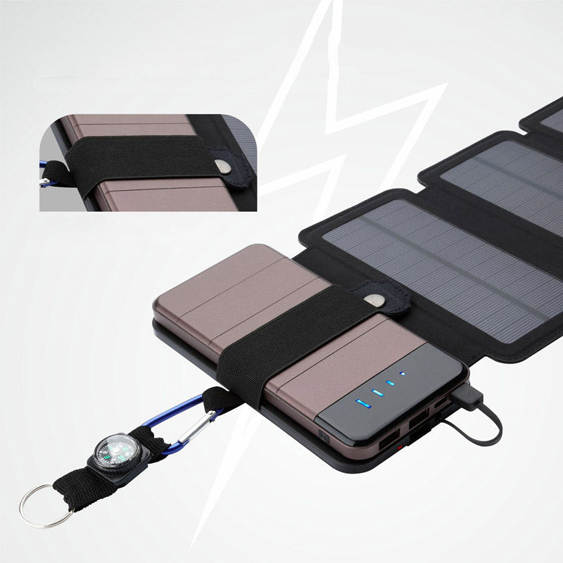 SolarCharge Pro – Waterproof Portable Solar Power Bank with Direct Charging & Outdoor Mobile Phone Charger Bag
