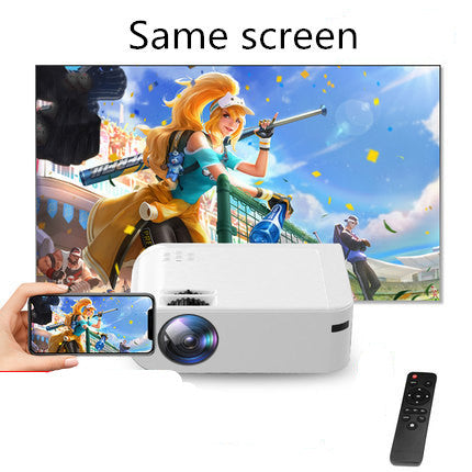 The "LuxVista Pro" – Home Office HD Mobile Wifi Wireless Projector