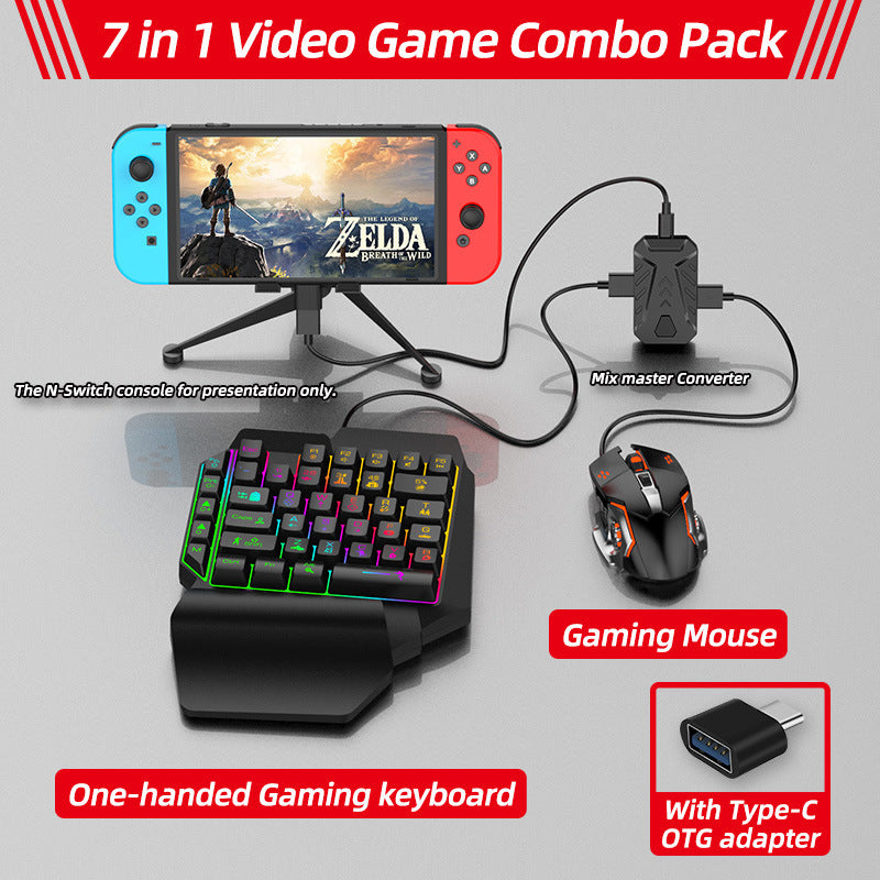 GameX Pro: PS4 Console Keyboard & Mouse Converter