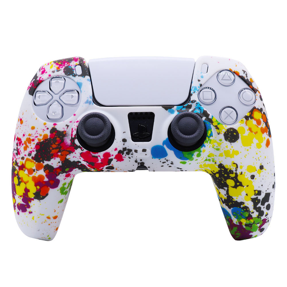GripGuard Pro – PS5 DualSense Silicone Protective Case & Thumb Grips