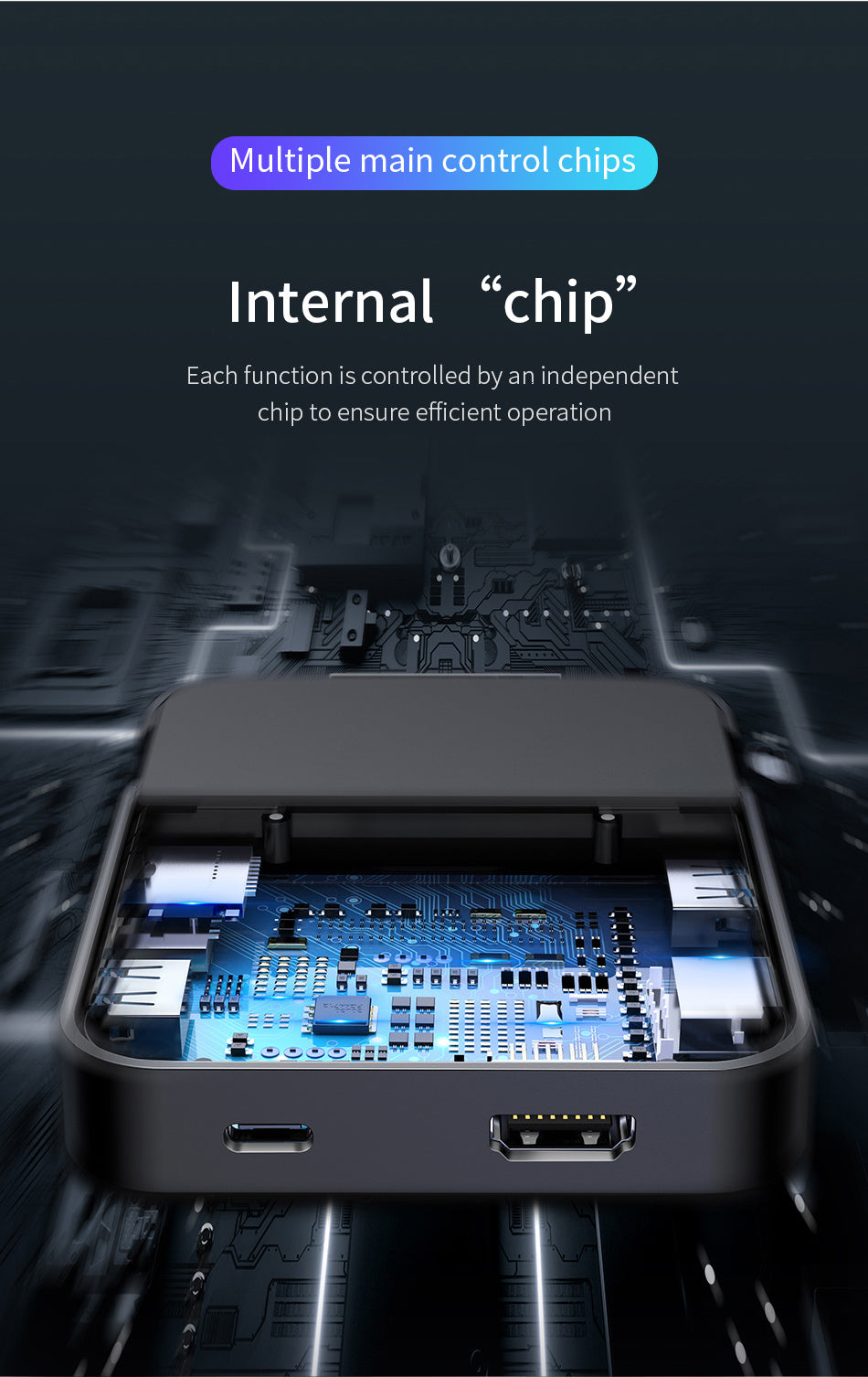 ConnectPro X: Type-C Smart HUB Docking Station & HDMI Converter