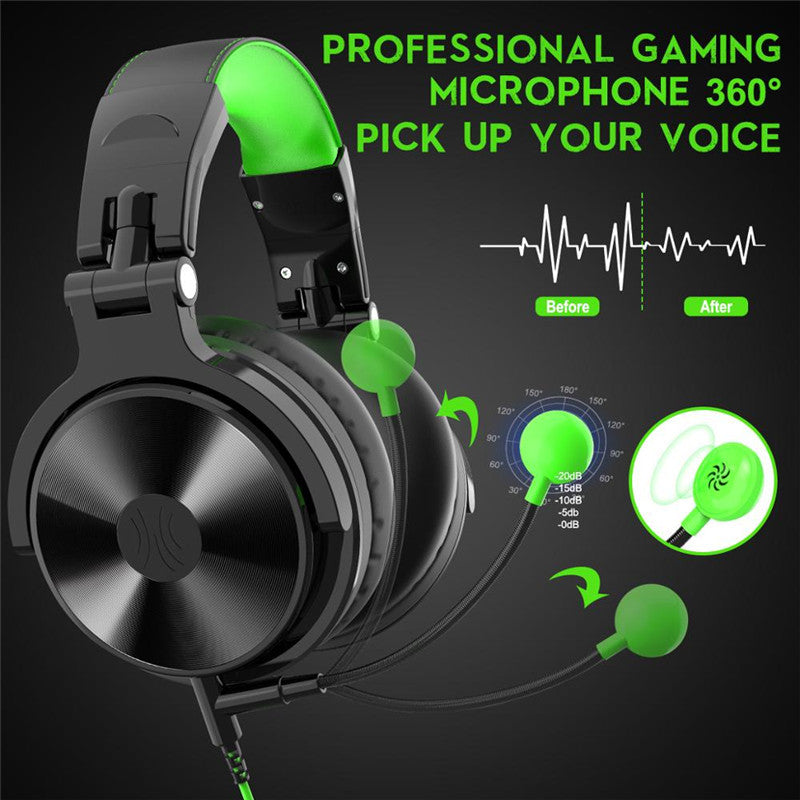 Oneodio Pro G – Wired Over-Ear Gaming Headphones with Microphone