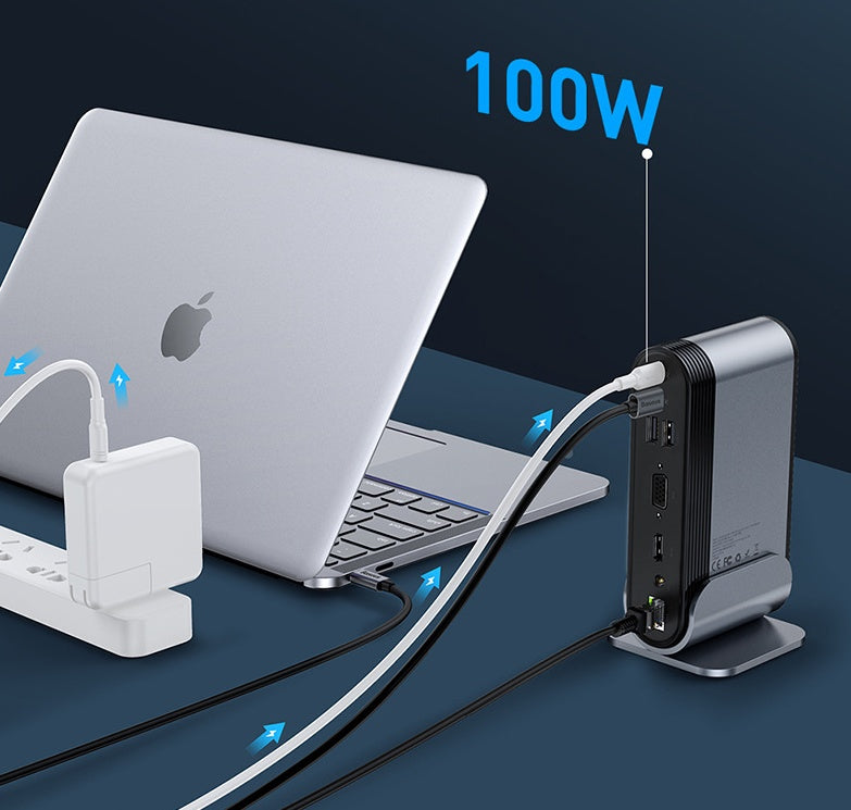 NexusHub Elite 16-in-1 Type-C Docking Station