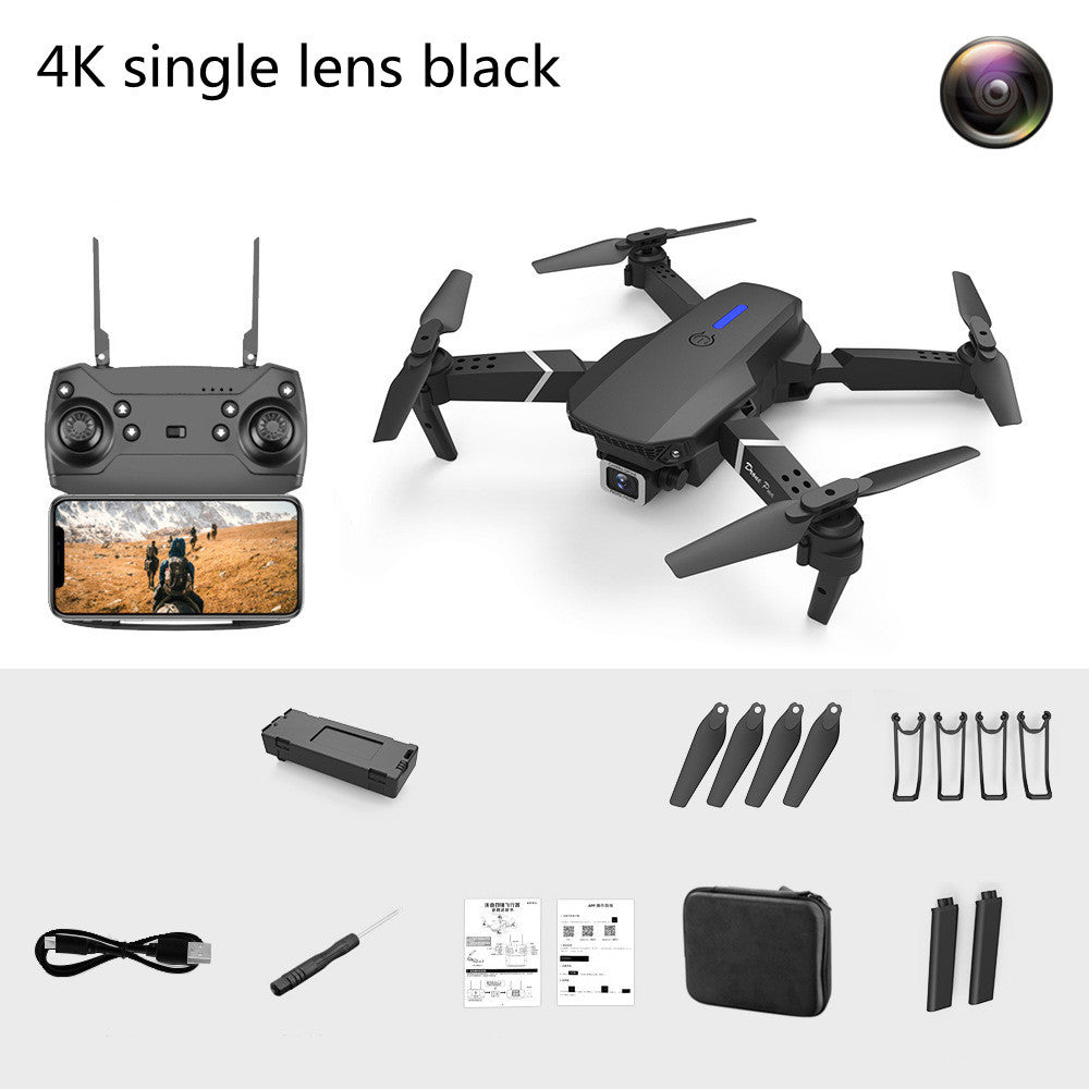 SkyVision Dual-Lens Folding Drone