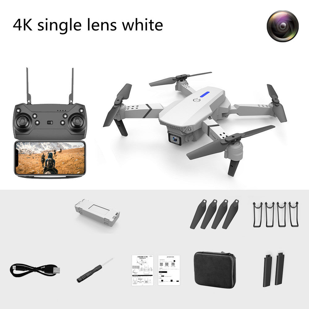 SkyVision Dual-Lens Folding Drone