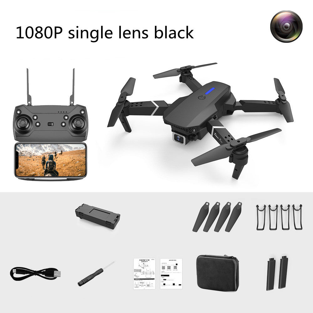 SkyVision Dual-Lens Folding Drone