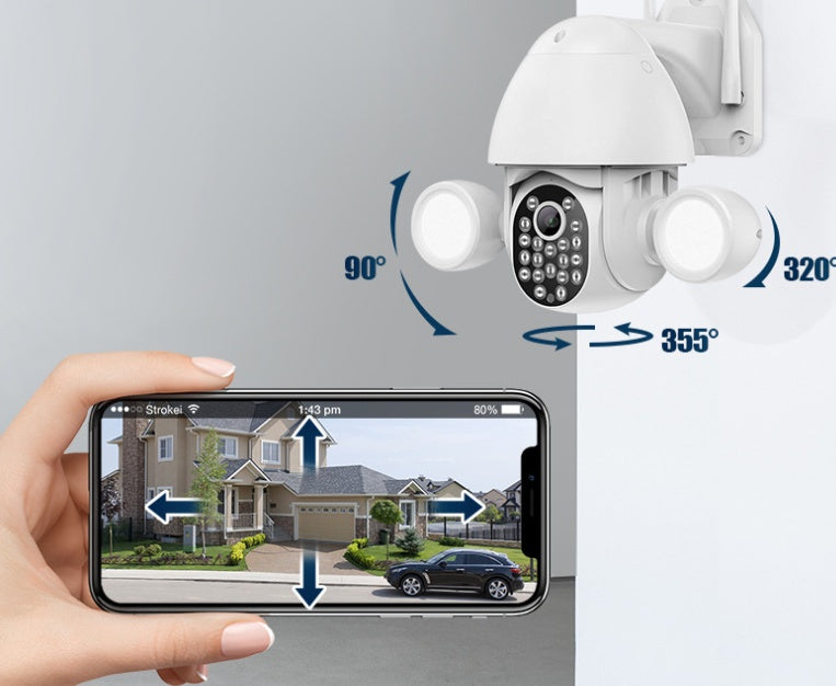BrightGuard™ 3MP Dual Fill Light Security Camera