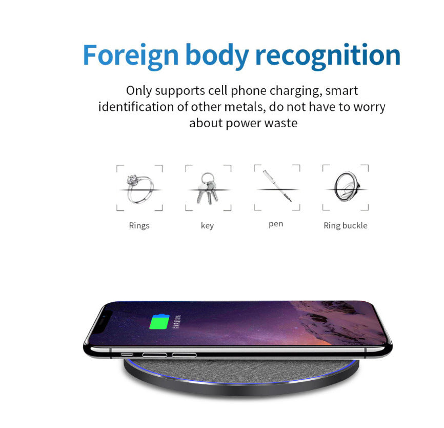 ChargeDisc™ 15W Ultra-Thin Wireless Fast Charger