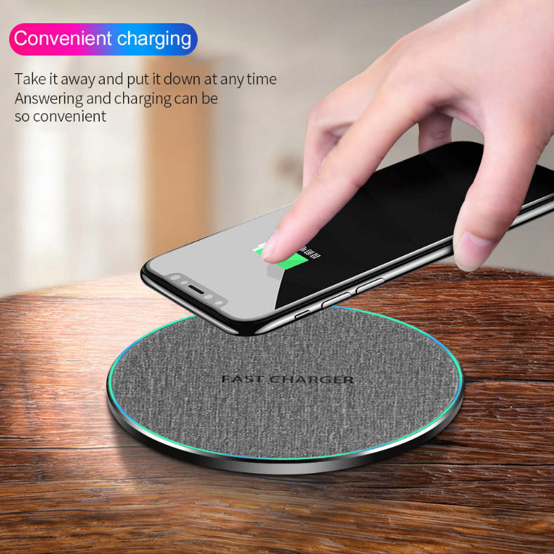 ChargeDisc™ 15W Ultra-Thin Wireless Fast Charger