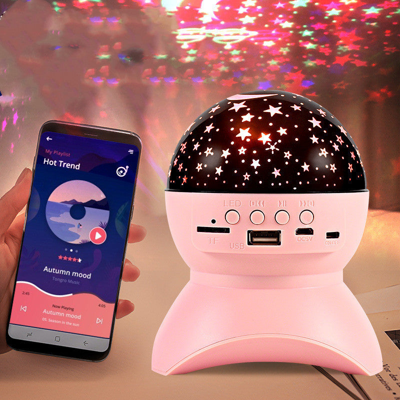 DreamBeats Bluetooth Audio Dream Projector – LED Colorful Speakers for an Immersive Audio-Visual Experience
