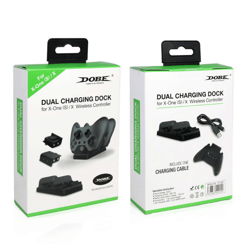 Dobe XBox One Dual Battery Charging Kit – Ultimate Power Solution for Endless Gaming