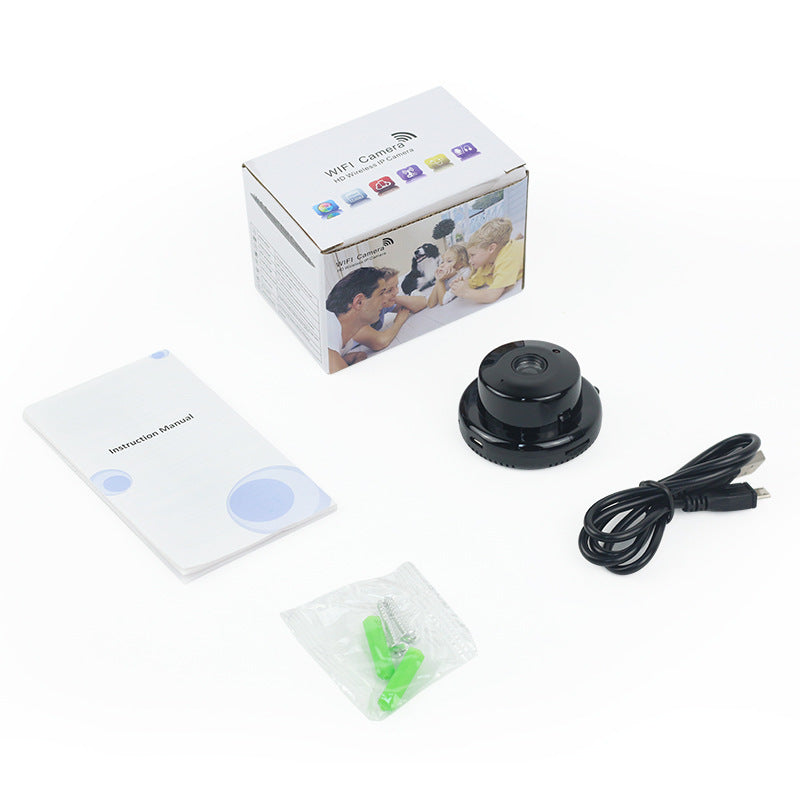 HomeGuard 1080P Wi-Fi Security Camera – Compact, Smart Surveillance with Night Vision