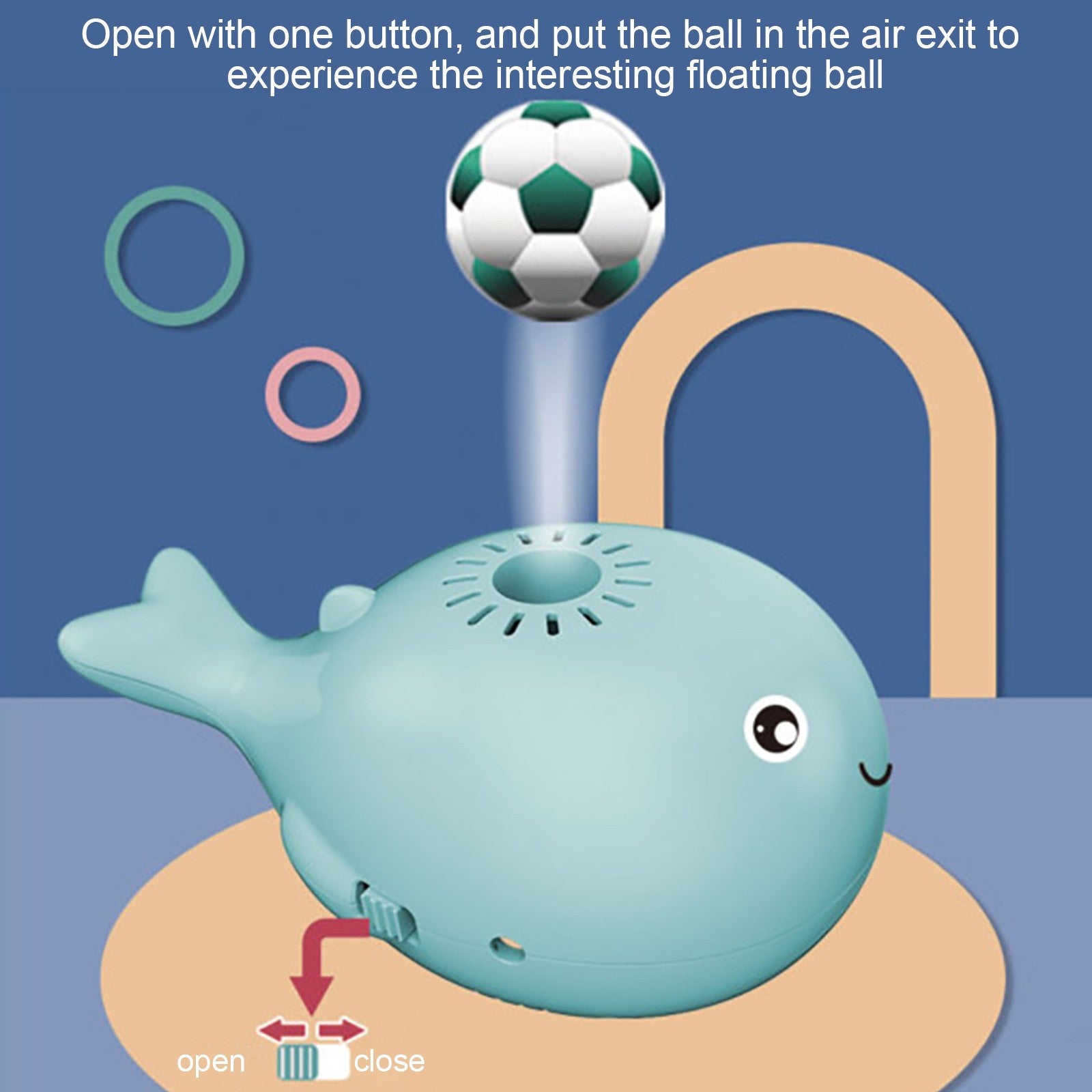 AirSphere™ | Floating Ball Fan & Mini Leafless Handheld Toy