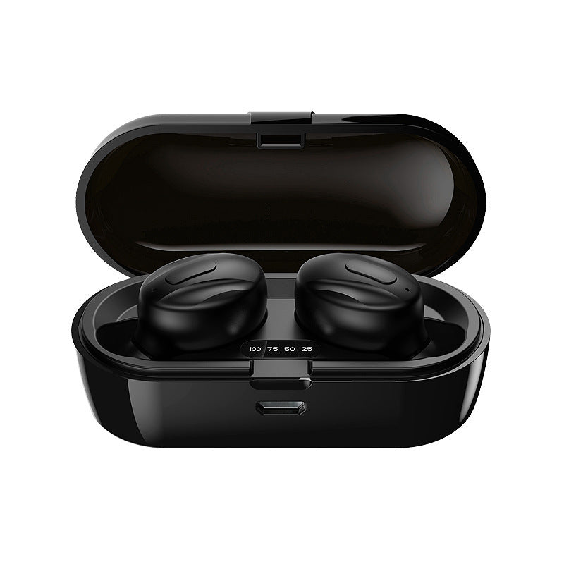 EchoBeats LED Digital Display In-Ear Bluetooth Earphones