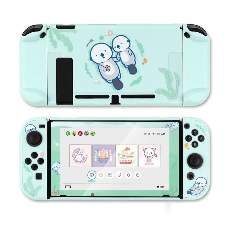AquaShell™ Sea Otter Protective Case for Nintendo Switch Lite