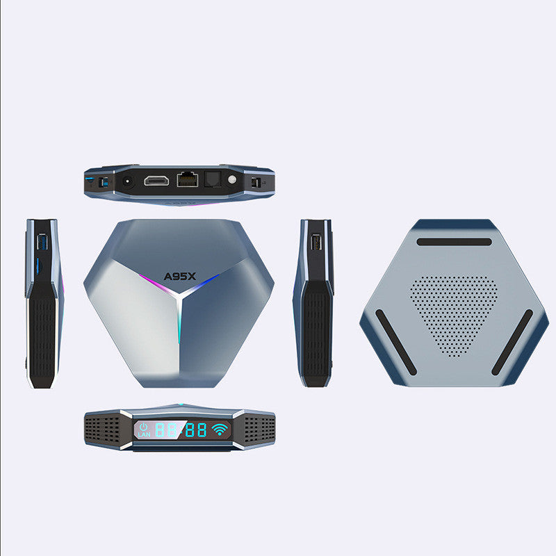 UltraStream 8K Network Player TV Set-Top Box – Dual-Band Wi-Fi, Next-Gen Streaming & Entertainment Hub