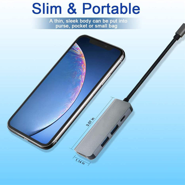 FlexDock™ USB-C to HDMI 4-Port Hub Splitter