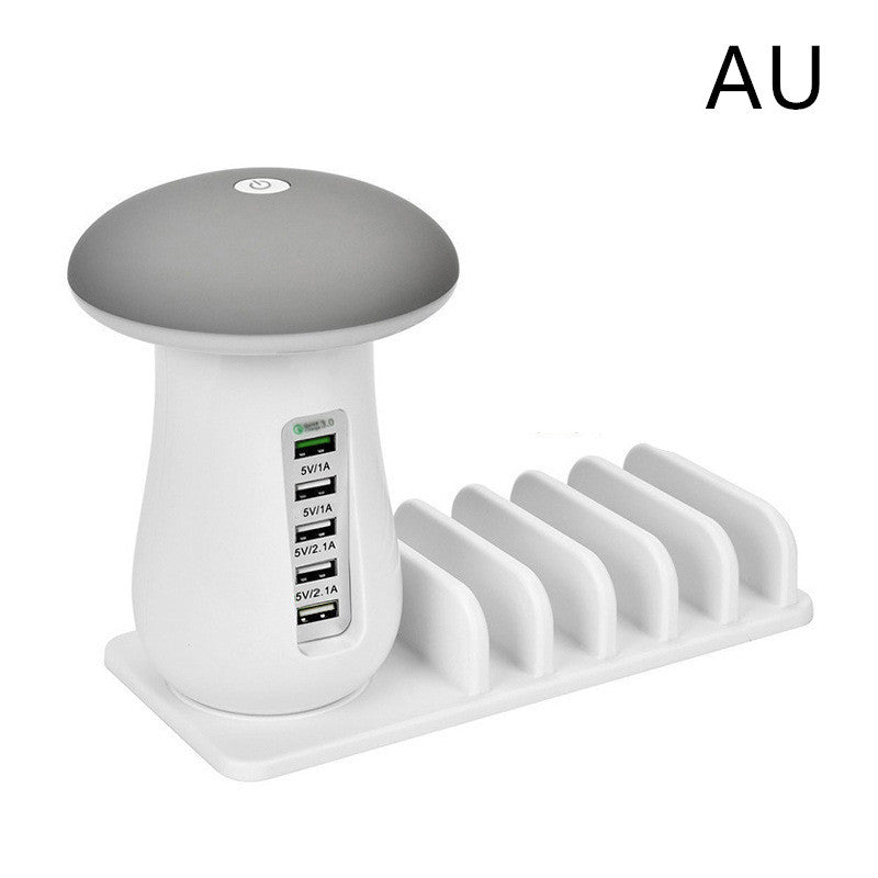 MushCharge™ 2-in-1 LED Lamp & USB Charger