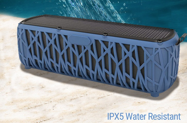 SunTunes T61 – 60H Solar-Powered Wireless Bluetooth Speakers