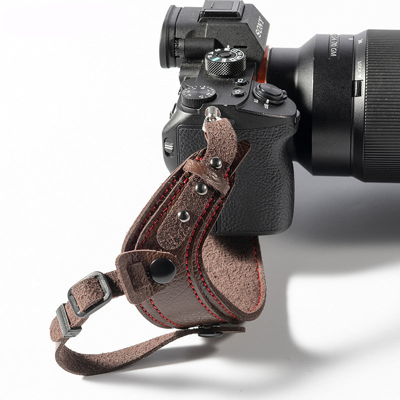 SnapStrap Leather Camera Wristband
