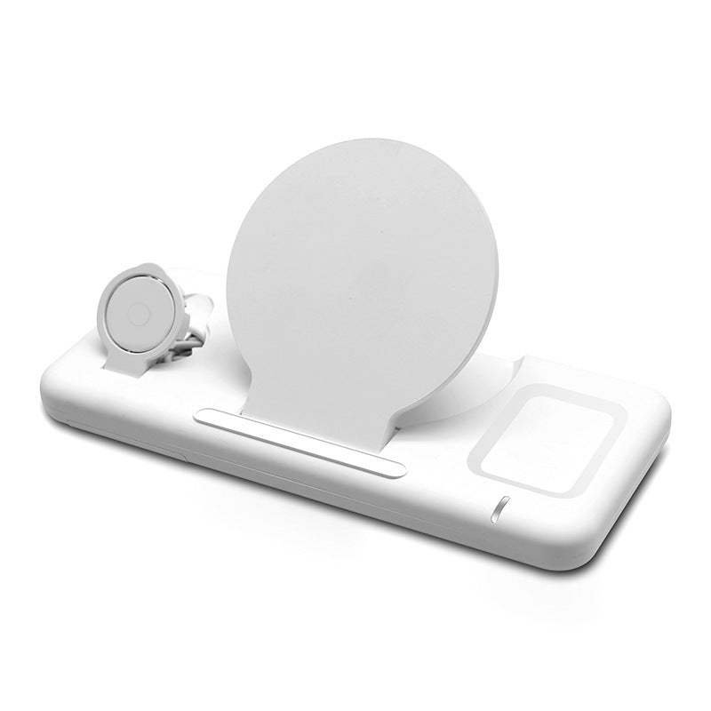 TriMagna™ Qi: Magnetic Qi Three‑in‑One Wireless Charging Station