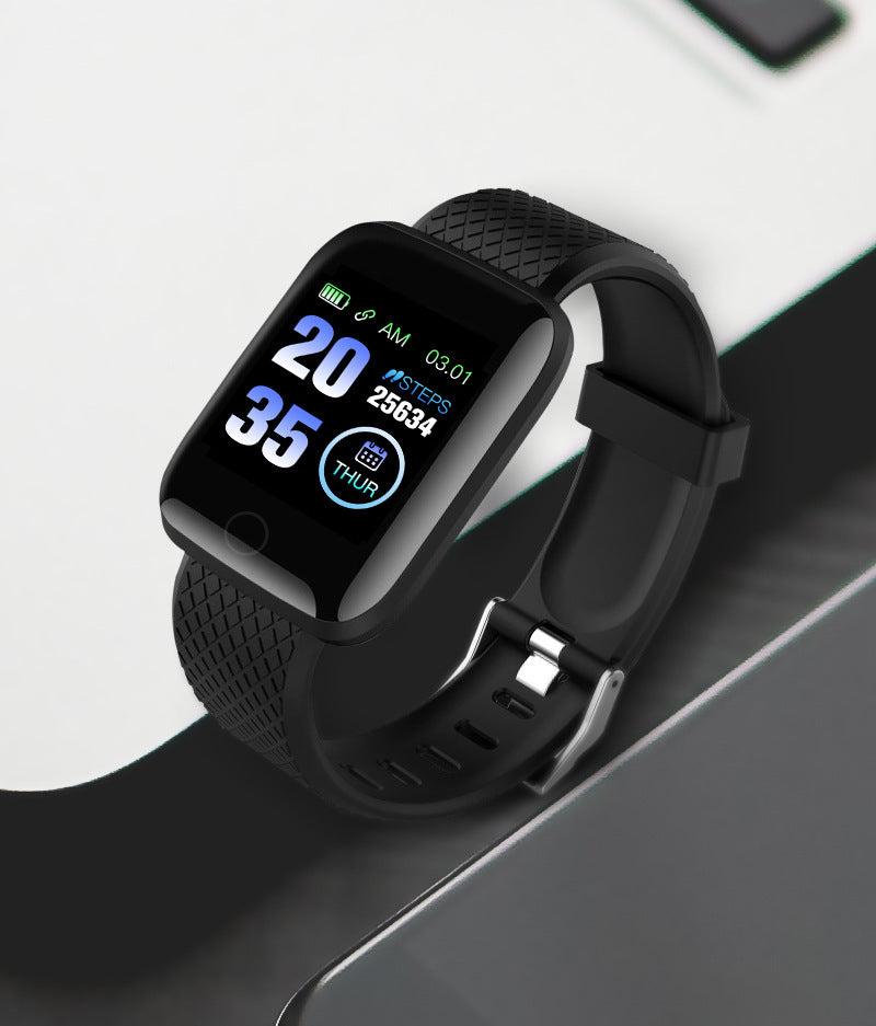 116Plus Smart Pedometer & Sleep Tracker Bracelet – Your All-in-One Fitness & Wellness Companion