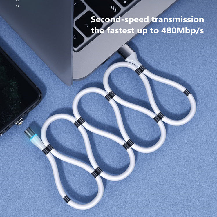 MagnaCharge Pro – 3A Fast Charging Magnetic Data Cable for Apple Devices
