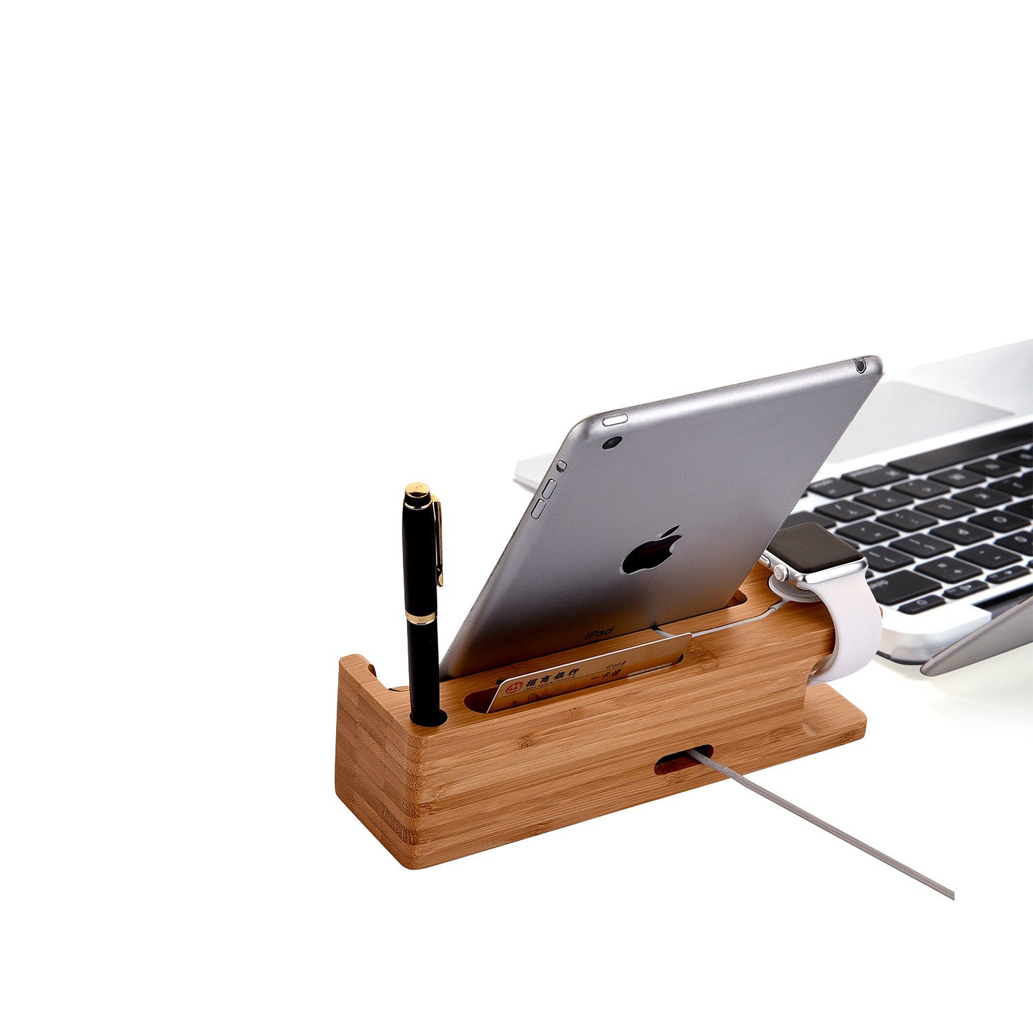 EliteDock Duo – The Ultimate Mobile & Watch Docking Station