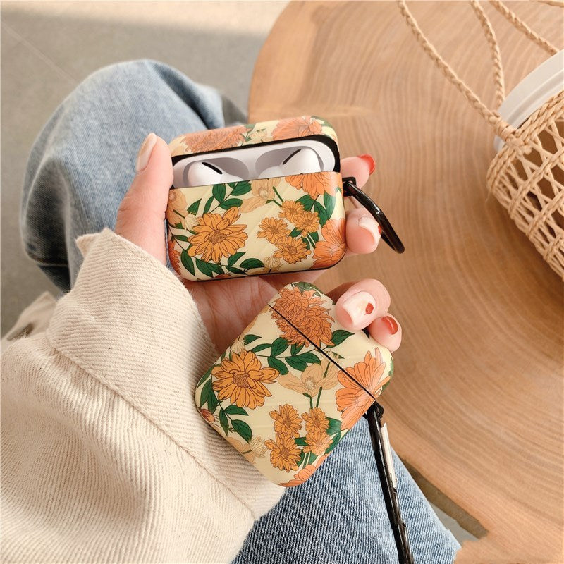 DaisyBloom AirPods Case: Vibrant Floral Protection for Your Apple Earbuds