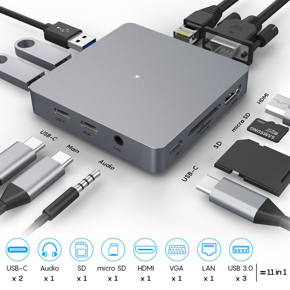 NexaPort 11-in-1 USB-C Docking Station