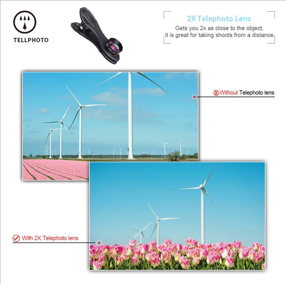 APEXEL 10-in-1 Universal Phone Lens Kit
