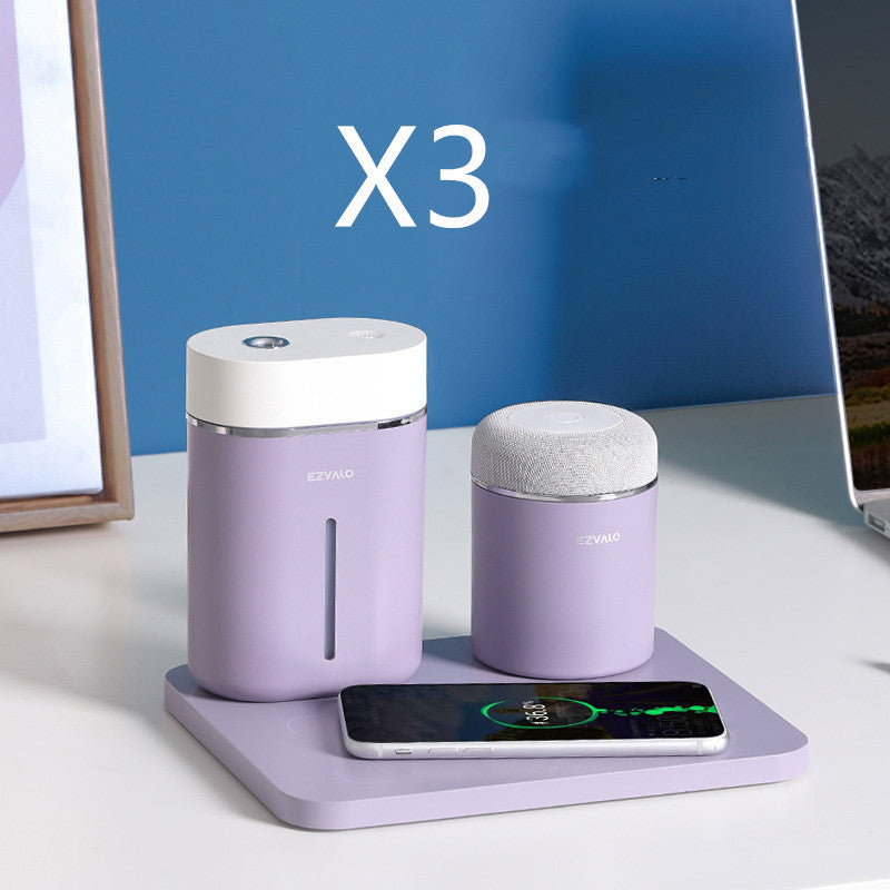 AuraCharge™ Multi-Function Humidifier & Wireless Charging Dock