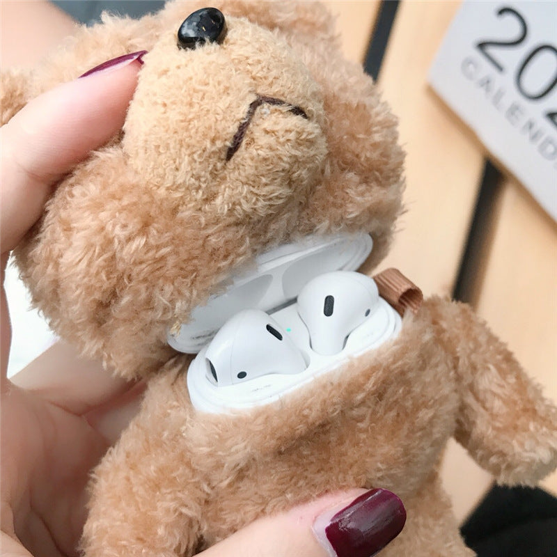 TeddyBear™ AirPods Case – Cute, Cozy, and Protective for Your Apple AirPods