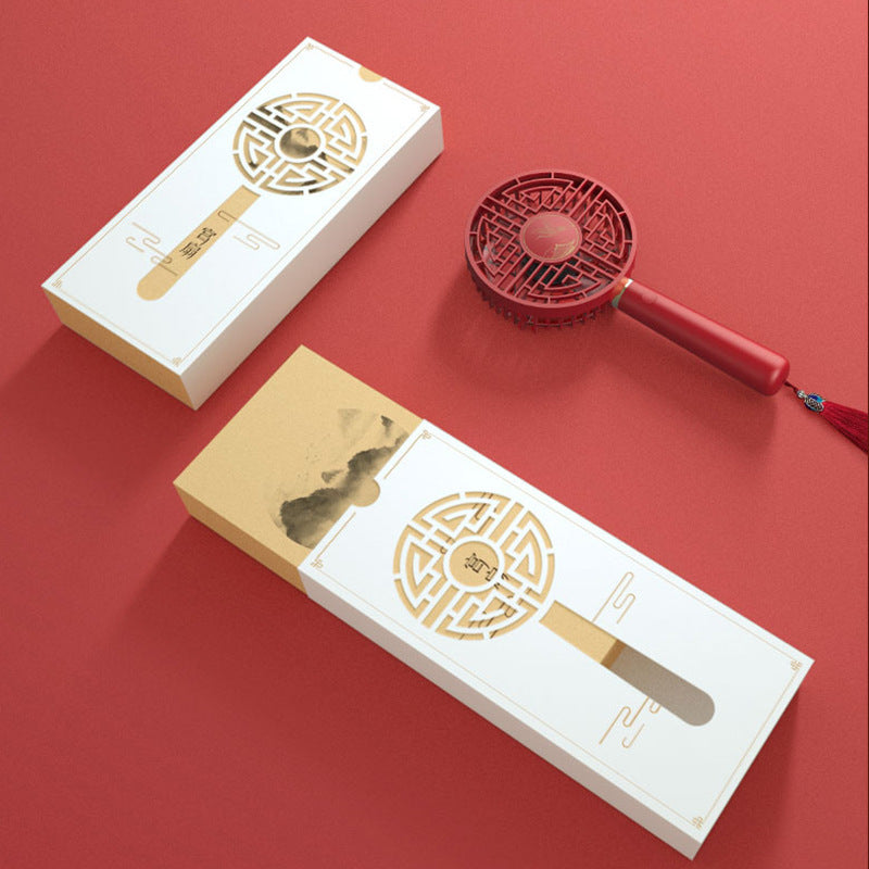 BreezeFlow USB Charging Handheld Fan – Portable, Rechargeable Personal Cooling Solution