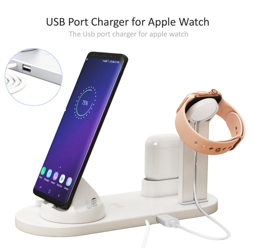 The PowerHub 3-in-1 Wireless Charging Station