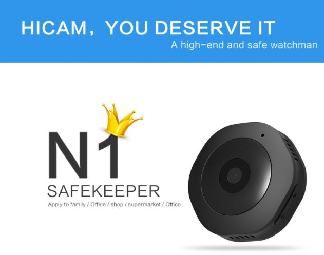Camerliar MINI 1080P Camera - Compact HD Surveillance & Action Cam