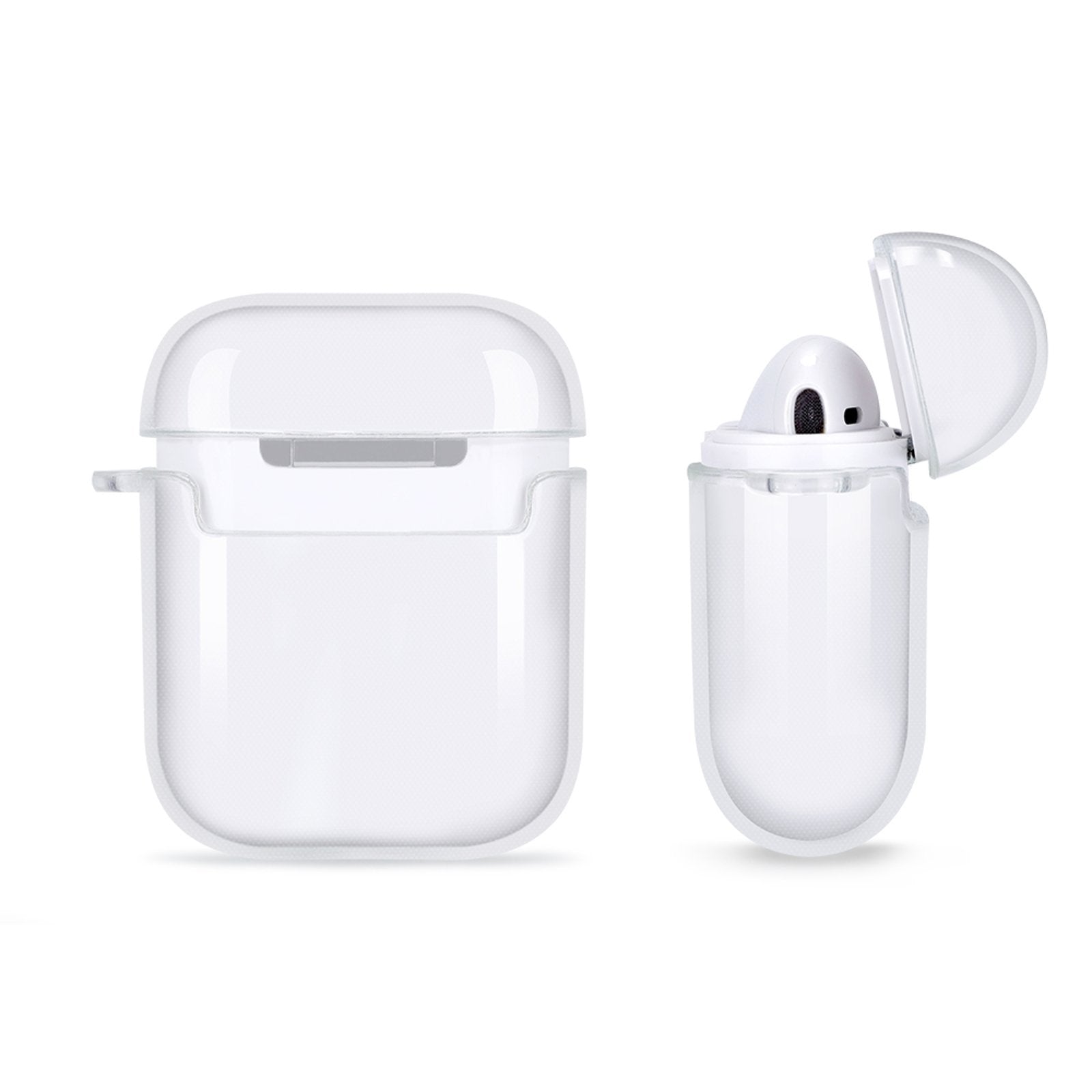 ClearGuard Silicone Case for AirPods Pro – Transparent TPU Protective Cover