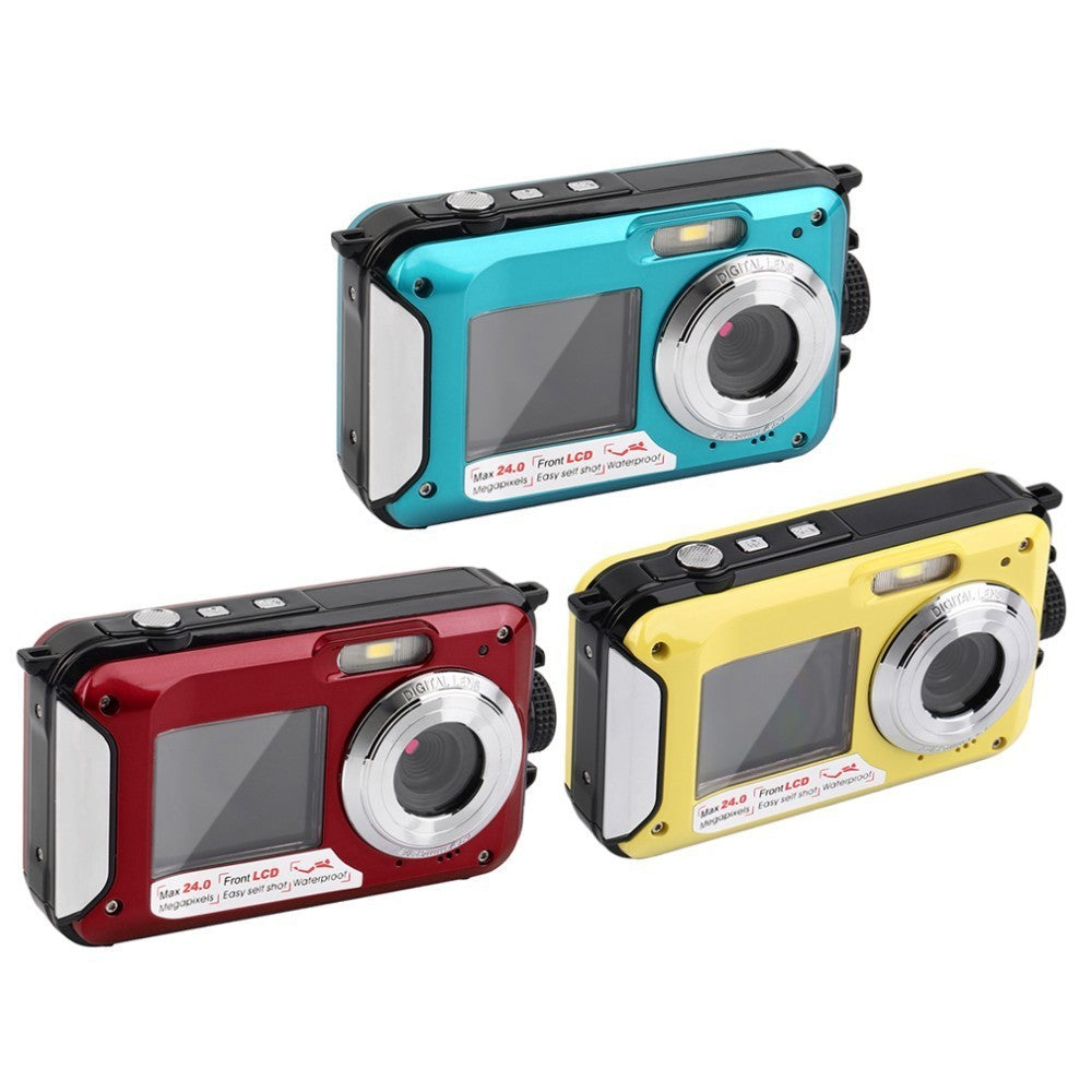 ProView™ Dual-Screen Waterproof HD Digital Camera
