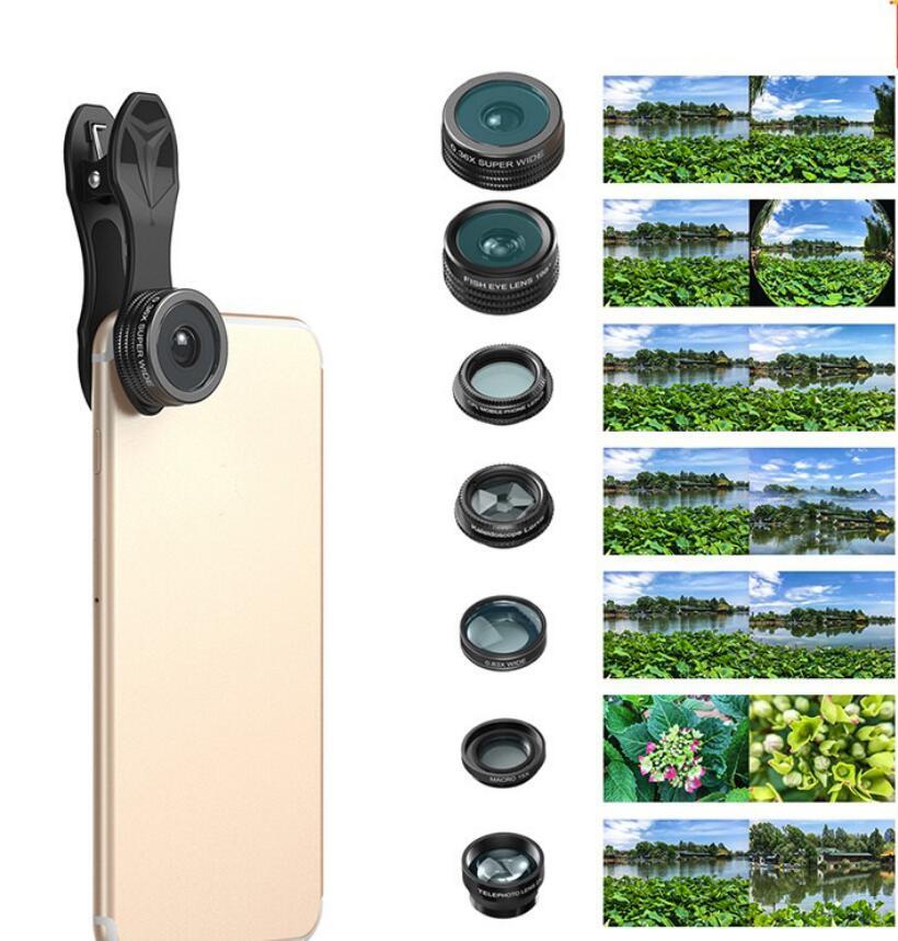 APEXEL 10-in-1 Universal Phone Lens Kit