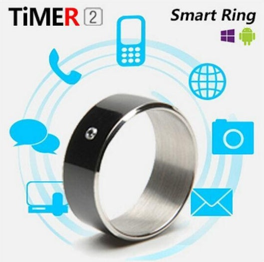 Smart Ring Wearable Device Multifunctional Black High-tech