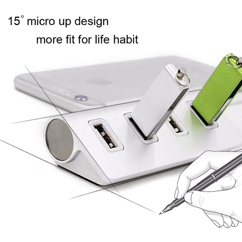 PowerPort™ - Four-Port USB 2.0 Hub for Apple Devices & Computers