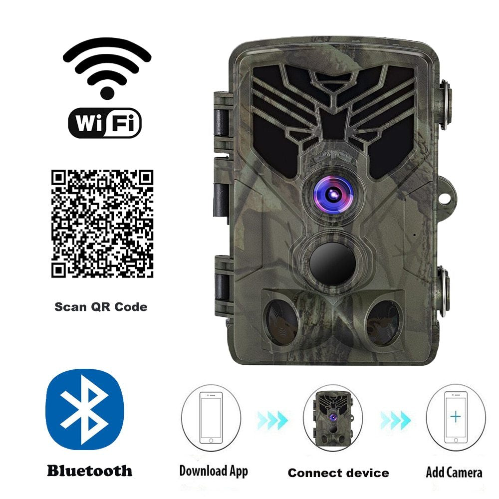 WildEye™ WiFi830 Pro | 20MP Bluetooth Hunting & Field Tracking Camera