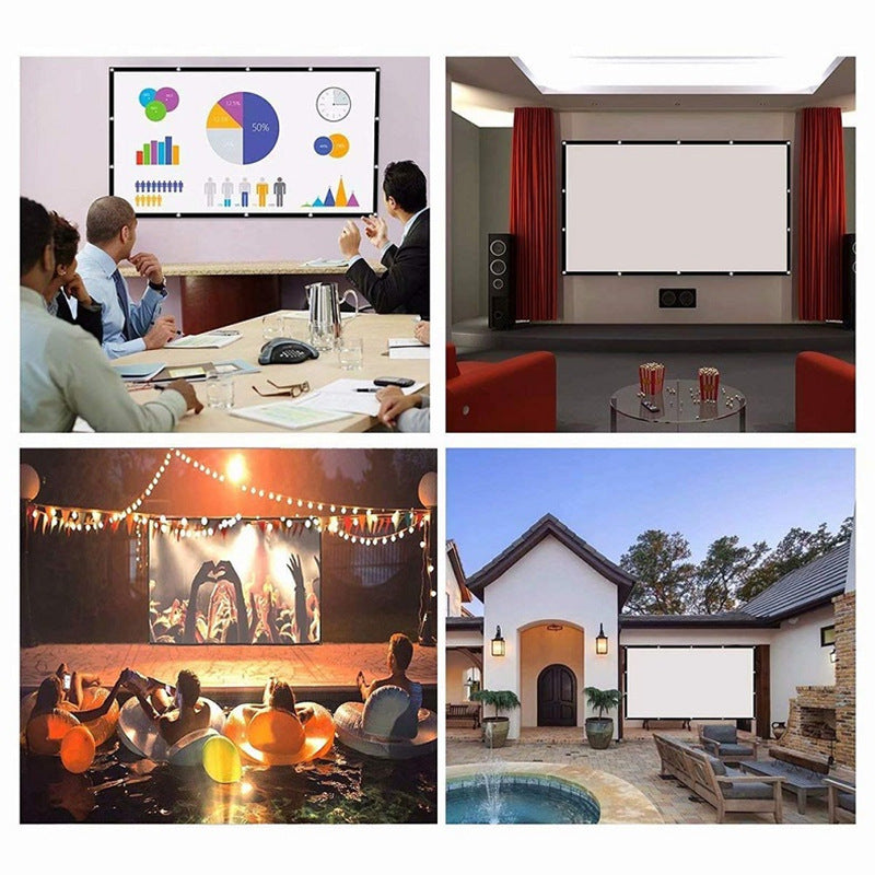 ShadowView Ultra-High-Definition Projector Screen – Enhanced Clarity & Immersive Viewing Experience