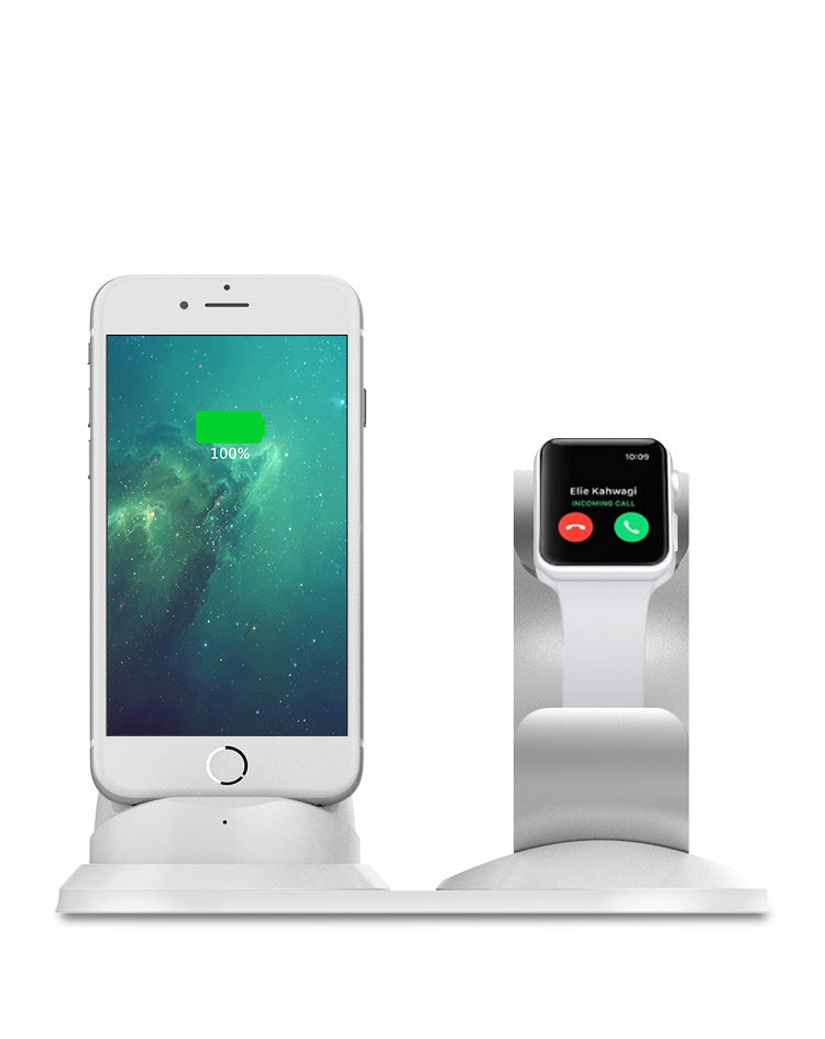 ChargeMaster Duo – Aluminum Alloy Two-in-One Charging Stand