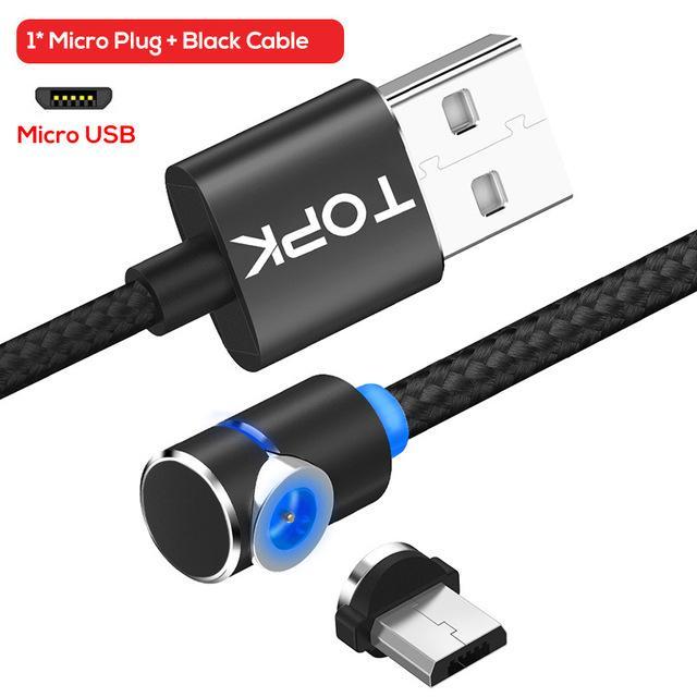 MagnaLux™ 360° Magnetic Charging Cord